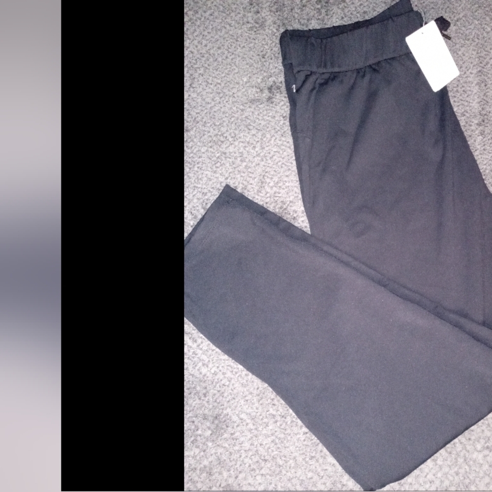 Willits Women's Yoga Dress Pants, Large, Black